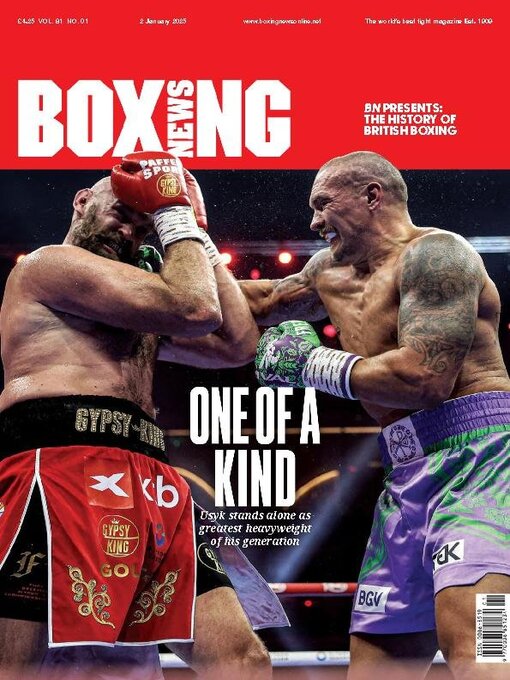 Title details for Boxing News by ID Sports Media Limited - Available